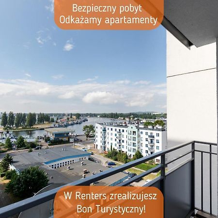 Apartament Z Widokiem Na Port Swinoujscie By Noclegi Renters Bagian luar foto